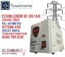 REGULADOR ESTABILIZADOR AUTOMÁTICO 5000W 220VAC-AVR-RELÉ